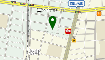 生田屋分店の地図画像