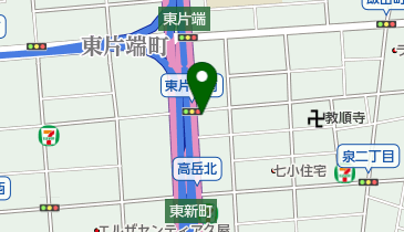 鍋屋の地図画像