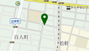有限会社明石電機工作所の地図画像