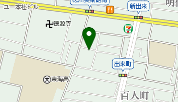 円応教新出来教会の地図画像