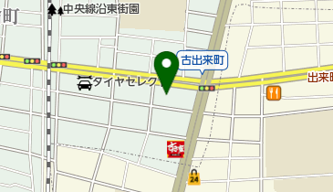 オクムラクリーニング本店の地図画像