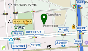 財団法人愛知県文化振興事業団 事業課の地図画像