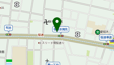 大杉道具店の地図画像