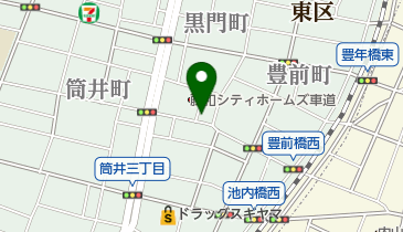 山口屋の地図画像