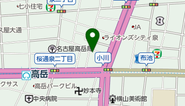 日昭自動車の地図画像