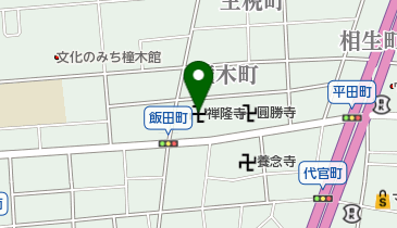 禅隆寺の地図画像