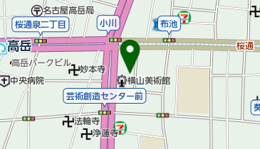 本正寺の地図画像