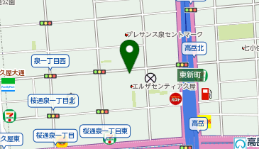 フェイバリトアイテムスの地図画像