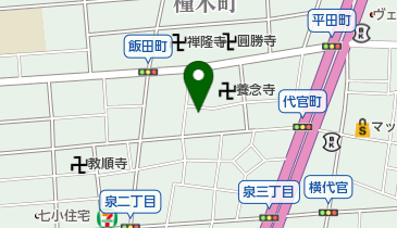 松山神社の地図画像