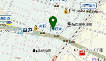 物部神社の地図画像