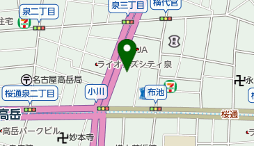 税理士法人葵の地図画像
