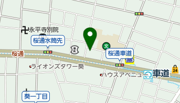 税理士法人T・A・Oの地図画像