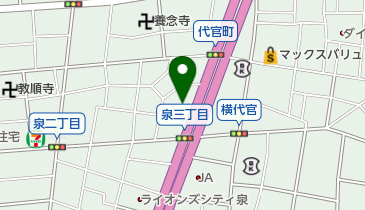 有限会社アルピナの地図画像