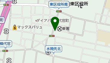 ウインナー美容室本店の地図画像