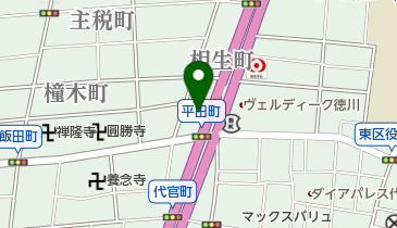 平田温泉の地図画像