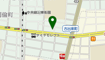 理容ながもとの地図画像