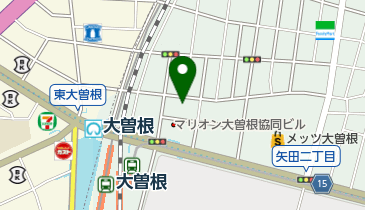 赤坂屋食堂の地図画像