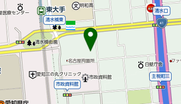 名古屋拘置所の地図画像
