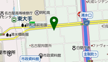 東海北陸厚生局 総務課の地図画像