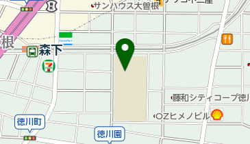 桜丘地域スポーツセンターの地図画像
