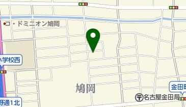いなのはりマッサージ院の地図画像