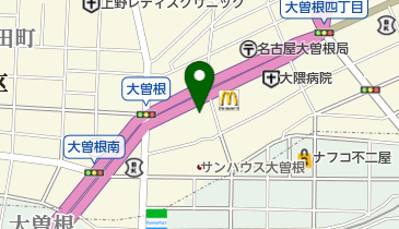 オートプラザミヤタの地図画像