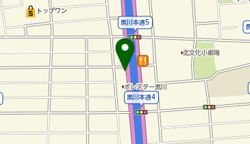 カギの救急車 黒川店の地図画像