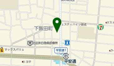 大曽根整体の地図画像