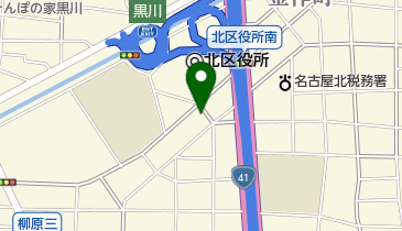 ナゴヤ学生服黒川店の地図画像