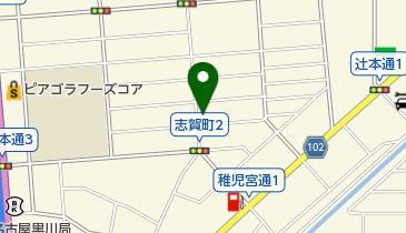 志賀紙工株式会社の地図画像