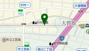 北区商店街連合会の地図画像