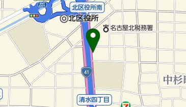 名古屋北法人会の地図画像