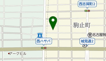 櫛留商店の地図画像