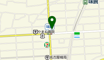畑中時計店の地図画像