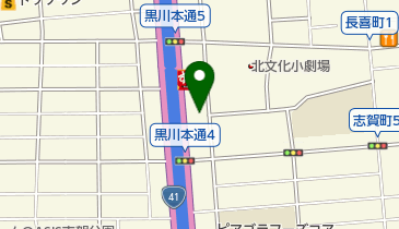 くろかわ動物病院の地図画像