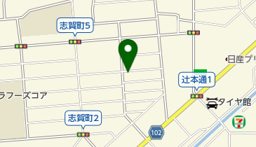 美容室エムス(M&rsquo;S)の地図画像
