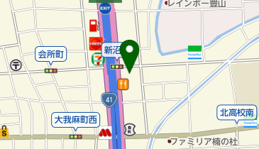 フレンドリーの地図画像