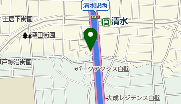 理容フカダの地図画像