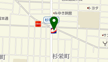 魚一食堂の地図画像