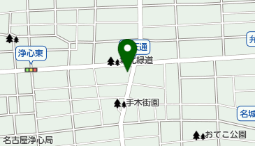 大沢屋くらしの衣料の地図画像