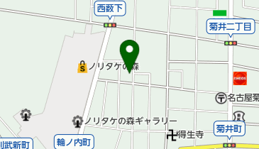 江西コミュニティセンターの地図画像