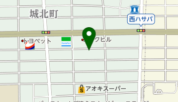 上名古屋会館の地図画像