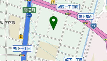 幅下コミュニティセンターの地図画像