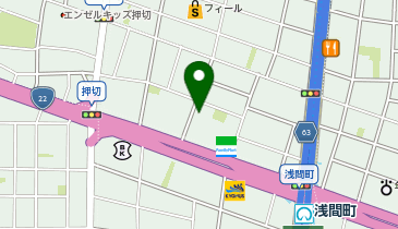 愛知県職業訓練会館の地図画像
