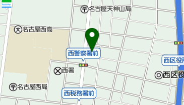 和紙の店かみぞのの地図画像