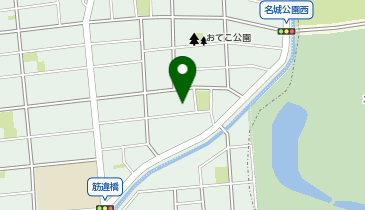 日本キリスト教団名古屋西教会の地図画像