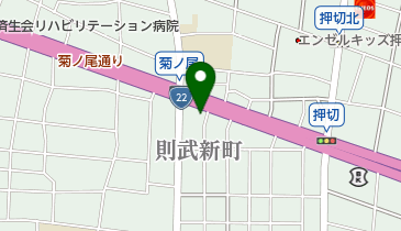 イイダ化粧品店の地図画像