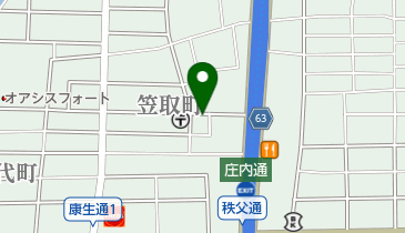 わっぱのごはんの地図画像