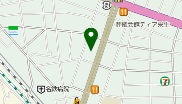 辰巳屋の地図画像