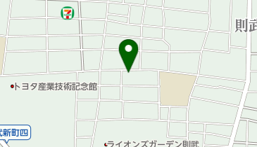 寝具のマルゼンの地図画像